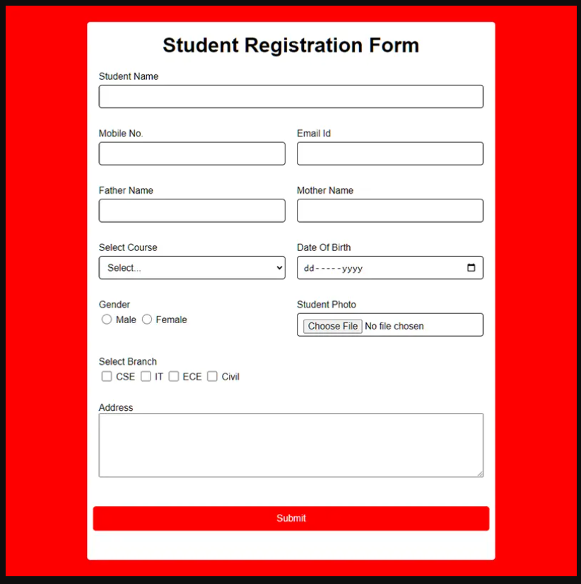 Project 1 Screenshot